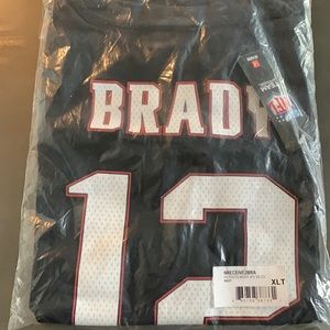 New England Patriots Tom Brady jersey t shirt.. Size XLT